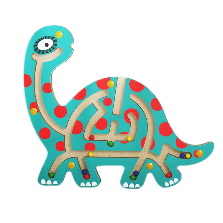 3 PCS Magnetic Ball Maze Children Early Education Intellectual Toys — Brontosaurus