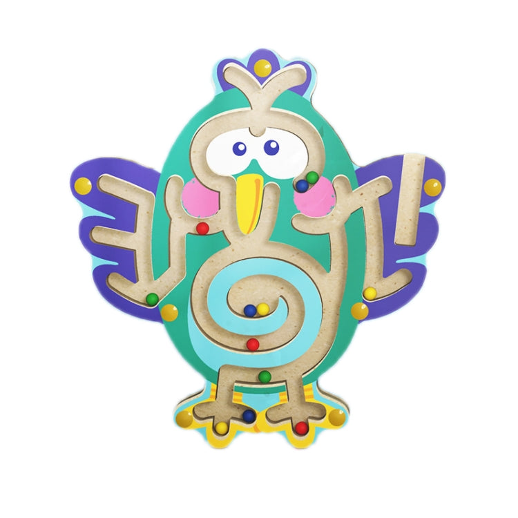 3 PCS Magnetic Ball Maze Children Early Education Intellectual Toys — Bird