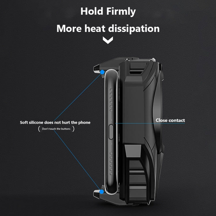 MEMO Semiconductor Cooling Mobile Phone Radiator with Colorful Lights
