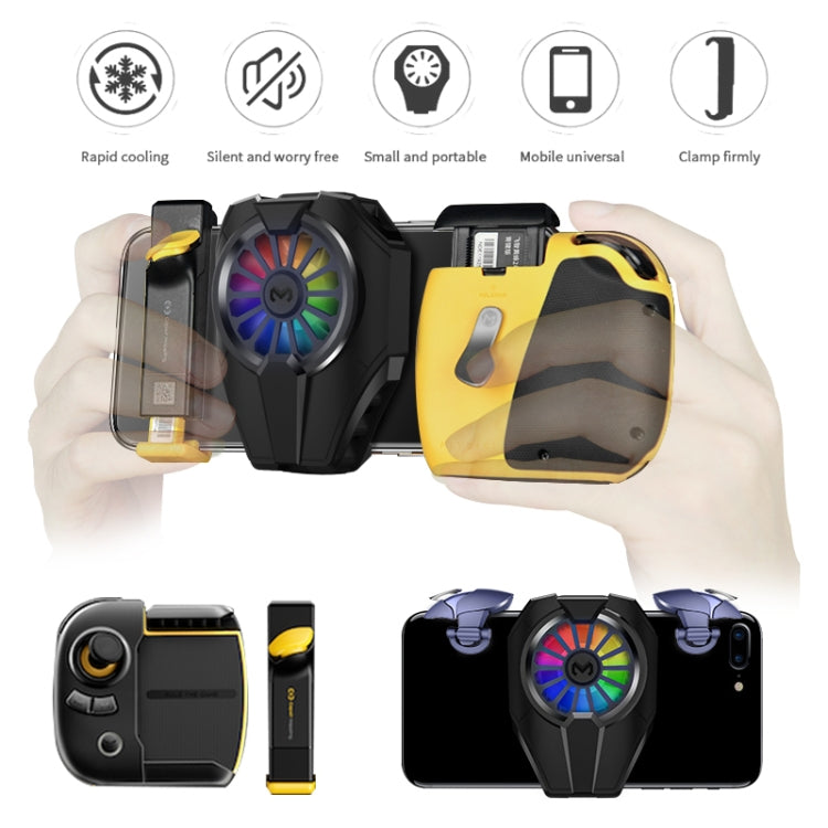MEMO Semiconductor Cooling Mobile Phone Radiator with Colorful Lights
