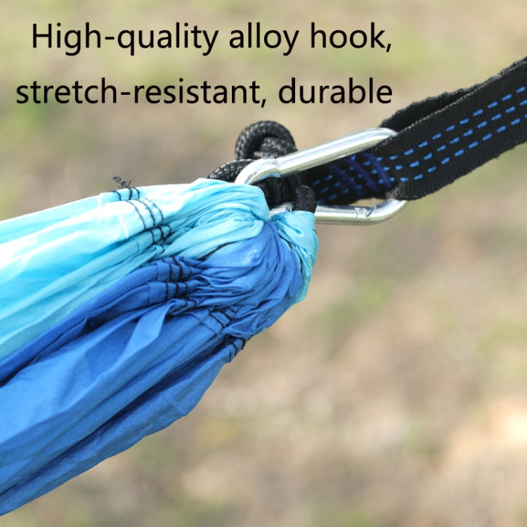 Outdoor Hammock Nylon Parachute Cloth Travel Camping Swing, Style: