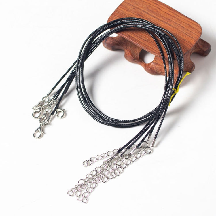 100 PCS Crystal Pendant Necklace Rope Jewelry Lanyard — Dark blue
