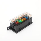 Car Modified 11-Way Fuse With 6-Way Relay Car Machine Cabin Link Inner Cassette Seat