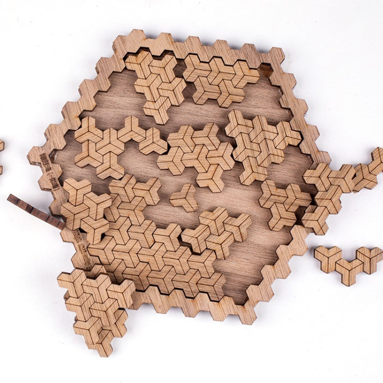 Wooden Adult High Difficulty Brain Burning Irregular Puzzle