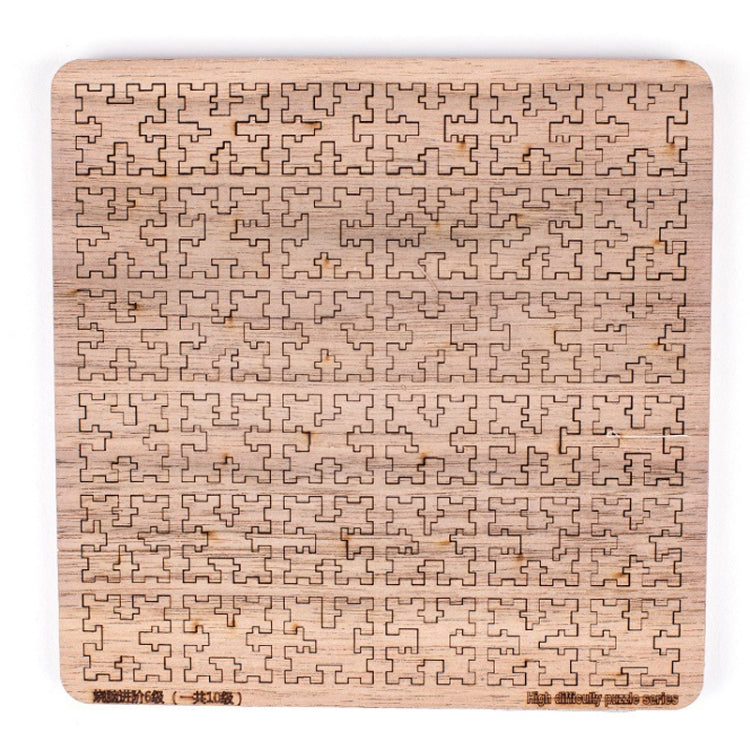 Wooden Adult High Difficulty Brain Burning Irregular Puzzle — Salvador