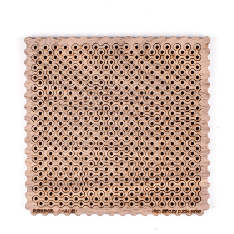 Wooden Adult High Difficulty Brain Burning Irregular Puzzle — Alchin Porto