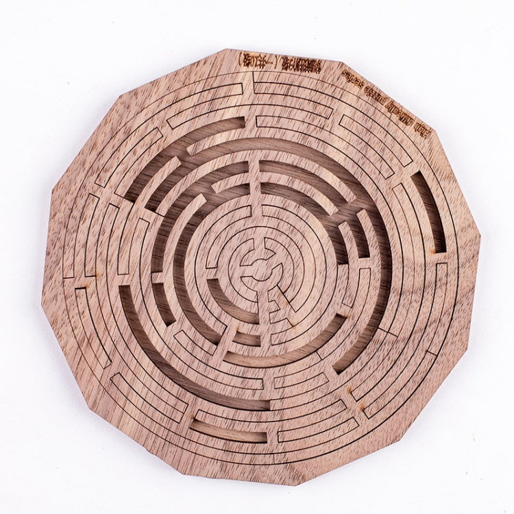 Wooden Adult High Difficulty Brain Burning Irregular Puzzle — Purple