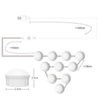 Mirror Front Light Dimmable Makeup Mirror USB Touch Control Light — view 5