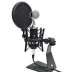 Microphone Shockproof Bracket Condenser Microphone Blowout Cover Set — view 6