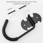Bicycle Butterfly Wall Hanging Hook Parking Rack Hanging Wall Bicycle Display Stand — view 3