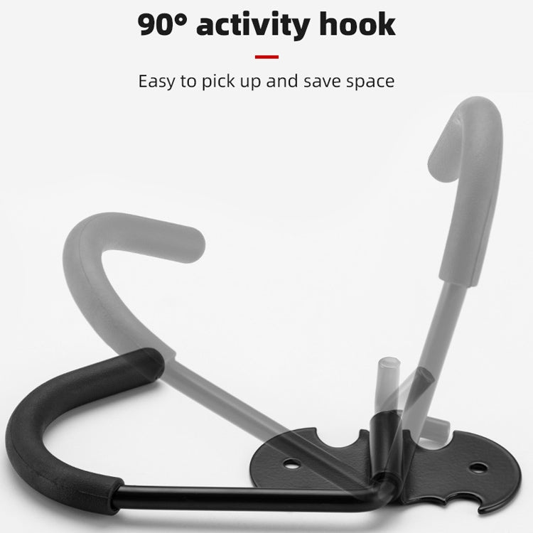 Bicycle Butterfly Wall Hanging Hook Parking Rack Hanging Wall Bicycle Display Stand — view 4