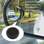 Repeated Disassembly Absorbing Car Back Vision Reversing Small Round Mirrors, Color:
