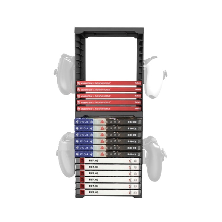 IPLAY Multi-Function Storage Bracket For Gamepad Card And Disc For PS4/PS5/XBOX/Switch