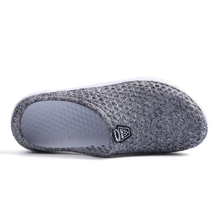 Hollow Hole Shoes Light and Breathable Home Half Slippers Beach Shoes for Women