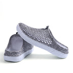 Hollow Hole Shoes Light and Breathable Home Half Slippers Beach Shoes for Women