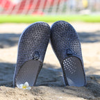 Hollow Hole Shoes Light and Breathable Home Half Slippers Beach Shoes for Women