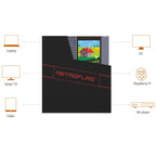 Retroflag Data Connection Hard Disk Adapter Box For Raspberry NESPi 4 / PC, Gold