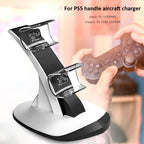 IPLAY HBP-314 Wireless Bluetooth Handle Two-Seater Charger For PS5