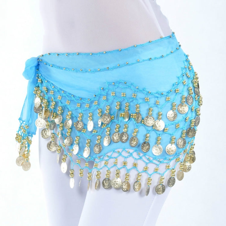 Lady Belly Dance Hip Scarf Accessories 3-Row Belt Skirt Bellydance Waist Chain Wrap Adult Dance Wear — view 11