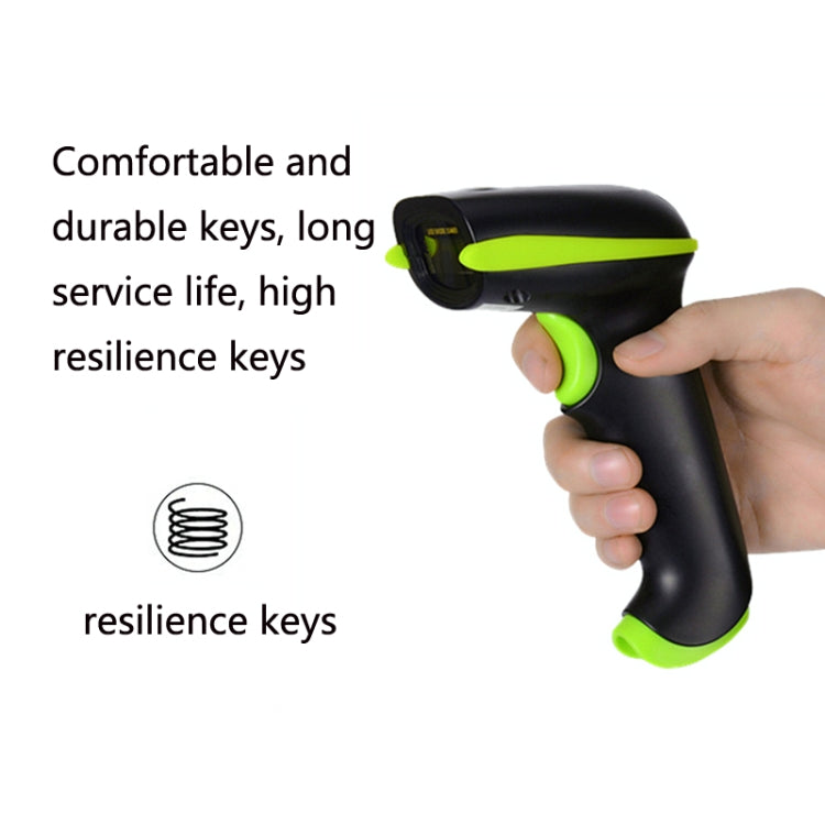 Laser Wireless Scanner Bluetooth Scanner Supermarket Express Scanner