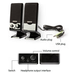 Edifier R10U Mini USB Laptop Speaker, R10U Black
