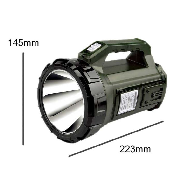 YAGE 5701 10W LED Strong Light Long-Range Searchlight Outdoor Lighting Rechargeable Flashlight, CN Plug