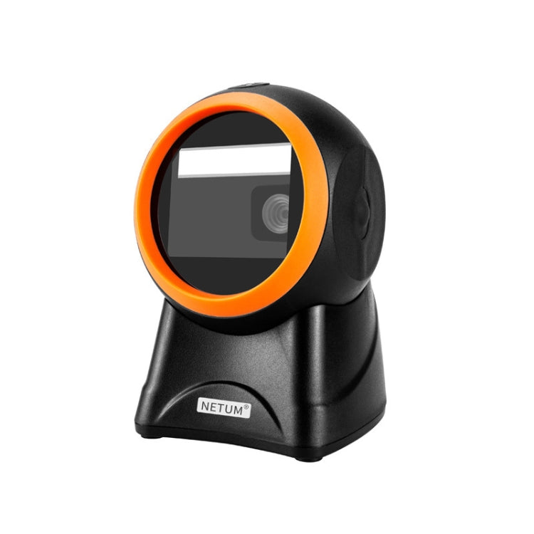NETUM 2055 Supermarket Cashier Barcode QR Code Scanner Desktop Vertical Scanner, Specification： Regular Version