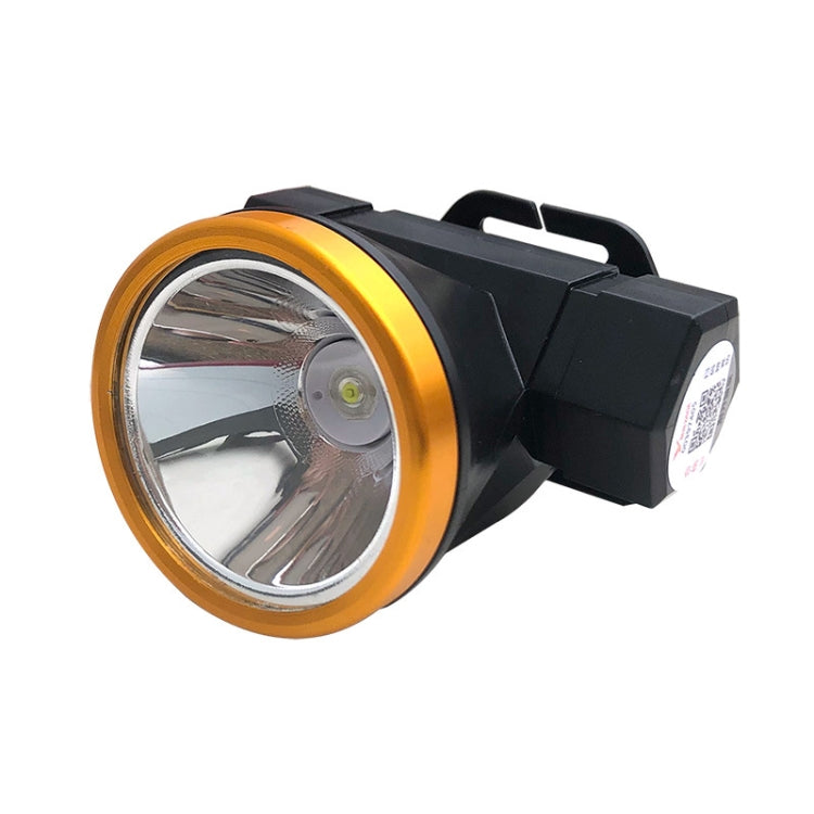 Yage LED Strong Light Rechargeable Headlight Outdoor Night Fishing Head-Mounted Miner Lamp, CN Plug
