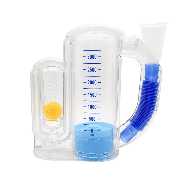Respiratory Training Device Lung Capacity Training Pulmonary Function Exercise Rehabilitation Device — Single Ball  5000ml