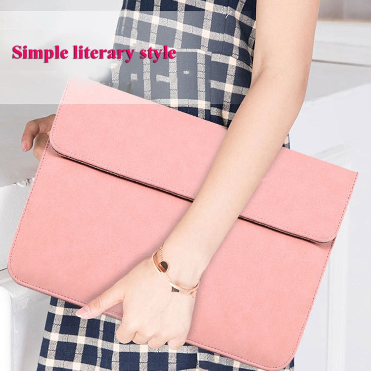 Horizontal Matte PU Laptop Bag