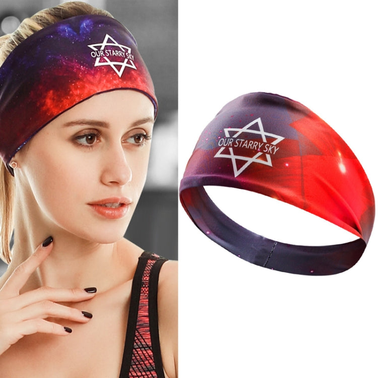 Sports Fitness Antiperspirant Headband Sweat-Absorbent Headband Sweatband