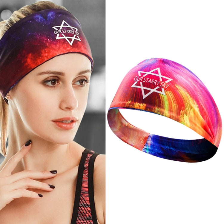 Sports Fitness Antiperspirant Headband Sweat-Absorbent Headband Sweatband — Dream