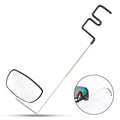 WEST BIKING Bicycle Riding Glasses Mini Rearview Mirror Multi-Angle Adjustable Flat Mirror