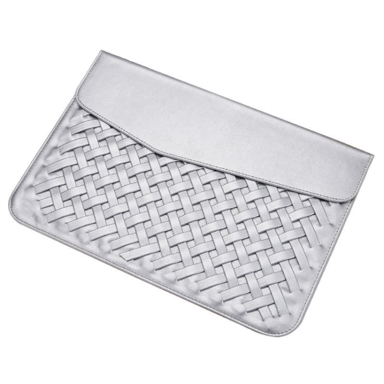 Hand-Woven Computer Bag Notebook Liner Bag — Black