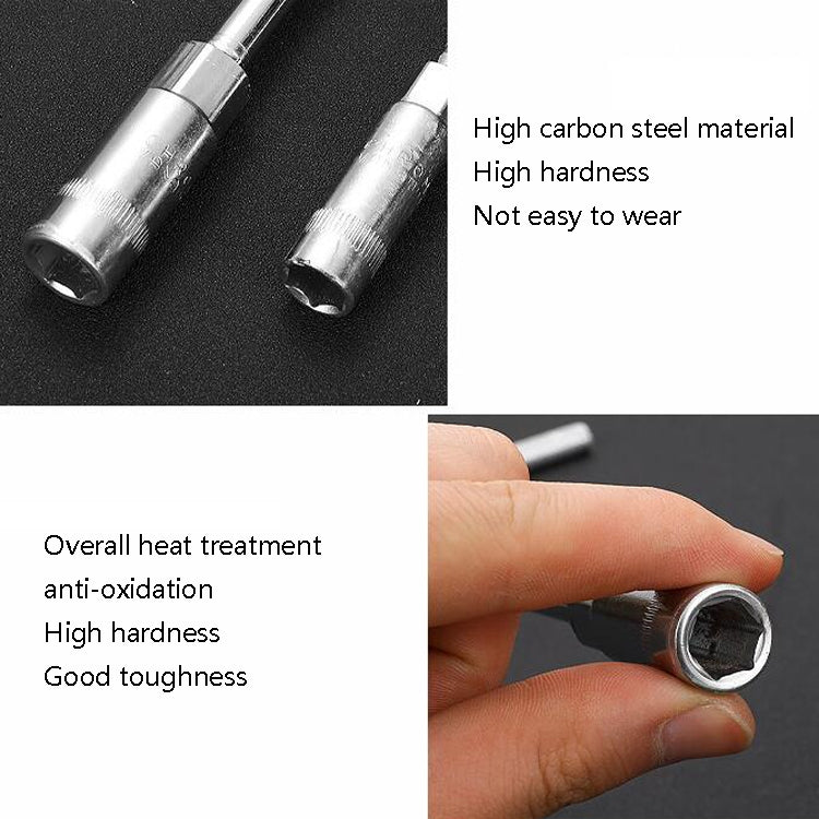 T-Wrench Car Assembly Repair Sleeve Wrench Hexagon Lengthening Socket — view 17
