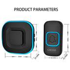 CACAZI V028F 1 For 3 Wireless Music Doorbell without Battery — view 8