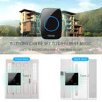 CACAZI H10 1 For 1 Wireless Smart Doorbell without Battery — view 12