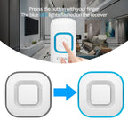 CACAZI V028F Wireless Music Doorbell without Battery — view 10