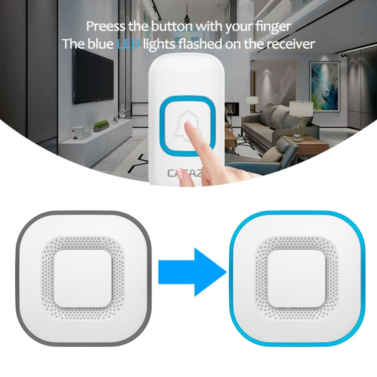 CACAZI V028F Wireless Music Doorbell without Battery — view 10