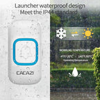 CACAZI V028F Wireless Music Doorbell without Battery — view 12