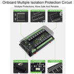 Waveshare 24921 Modbus RTU 16-Ch Relay Module, RS485 Interface, With Multiple Isolation Protection Circuits