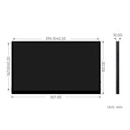 Waveshare 13.3 Inch 2K 2560×1440 HDMI/Type-C Display Interface AMOLED Touch Display — view 5