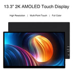 Waveshare 13.3 Inch 2K 2560×1440 HDMI/Type-C Display Interface AMOLED Touch Display — view 7