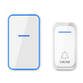 CACAZI Home Smart Digital Wireless Doorbell Remote Electronic Doorbell Elderly Pager