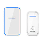 CACAZI Home Smart Digital Wireless Doorbell Remote Electronic Doorbell Elderly Pager