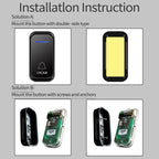 CACAZI Home Smart Digital Wireless Doorbell Remote Electronic Doorbell Elderly Pager — view 16