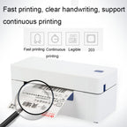 QIRUI 104mm Express Order Printer Thermal Self-adhesive Label Printer — view 8