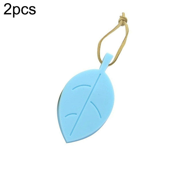2 PCS Creative Leaf Silicone Door Stop Child Anti-pinch Security Door Crash Pad — view 10