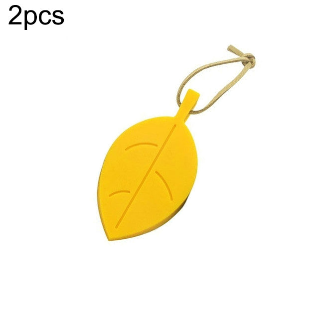 2 PCS Creative Leaf Silicone Door Stop Child Anti-pinch Security Door Crash Pad — view 12