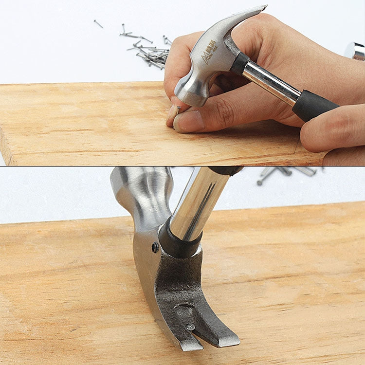 MYTEC Mini Multi-Functional Hammer Hardware Tools Home Escape Claw Hammer, Style: Electroplated Version — view 8